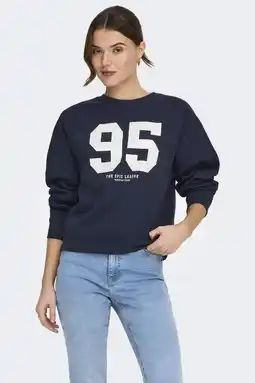 Wehkamp ONLY sweater blauw aanbieding