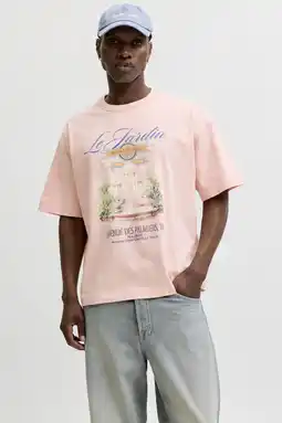 Wehkamp JACK & JONES ORIGINALS oversized T-shirt zalm aanbieding