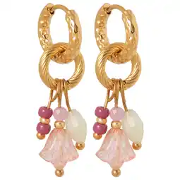 Wehkamp Label Kiki gold plated oorbellen Niva aanbieding