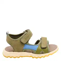 Wehkamp Bisgaard leren sandalen groen aanbieding