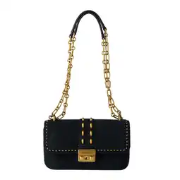 Wehkamp Michael Kors suède crossbody tas Tribeca zwart aanbieding