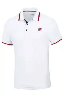 Wehkamp Fila sportpolo Piro wit aanbieding