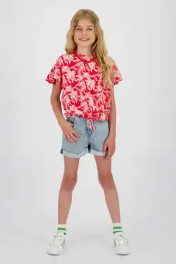 Wehkamp Vingino relaxed short light blue denim aanbieding