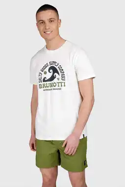 Wehkamp Brunotti T-shirt wit aanbieding