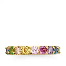 Wehkamp Kurt Geiger ring Be Kind met strass goudkleurig aanbieding