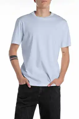 Wehkamp REPLAY T-shirt lichtblauw aanbieding