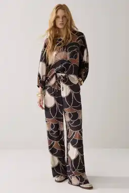 Wehkamp Summum wide leg regularwaist broek multi aanbieding