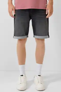 Wehkamp QS regular short black denim aanbieding