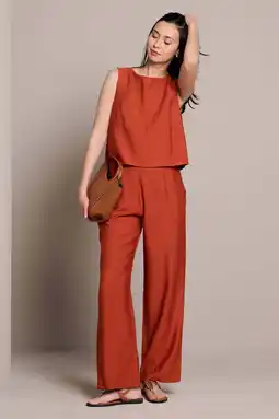 Wehkamp LOLALIZA jumpsuit - terra aanbieding