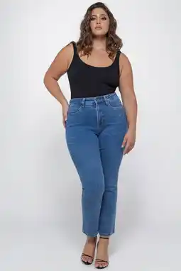 Wehkamp Fox Factor ROXI Coast Blue highwaist skinny jeans medium blue denim aanbieding