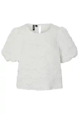 Wehkamp PIECES Curve top wit aanbieding