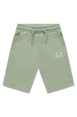 Wehkamp Cars regularwaist sweatshort groen aanbieding