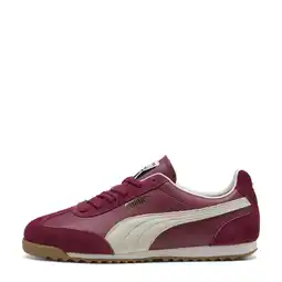 Wehkamp Puma Arizona Retro sneakers donkerrood/ecru aanbieding