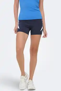 Wehkamp ONLY PLAY sportshort ONPGIL donkerblauw aanbieding