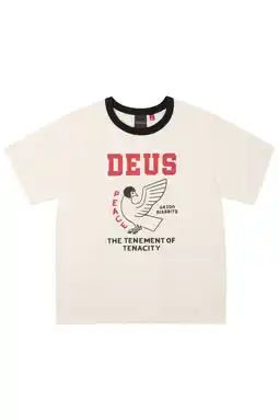 Wehkamp Deus Ex Machina regular T-shirt ivoor aanbieding