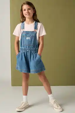 Wehkamp Levi's jumpsuit medium blue denim aanbieding