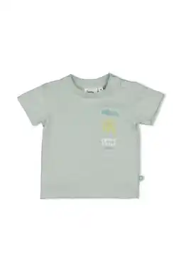 Wehkamp Feetje T-shirt You Croc my World mintgroen aanbieding