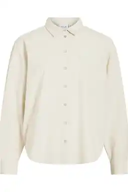 Wehkamp VILA blouse met linnen zand aanbieding