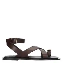 Wehkamp Bibi Lou leren sandalen bruin aanbieding