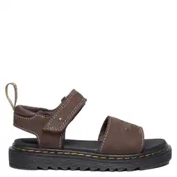 Wehkamp Dr. Martens Schoolkind nubuck sandalen bruin aanbieding