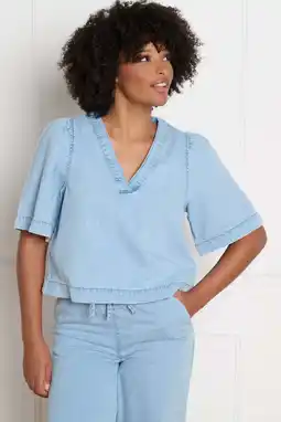 Wehkamp LOLALIZA top light blue denim aanbieding