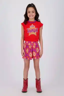 Wehkamp Vingino relaxed casual short fuchsia aanbieding