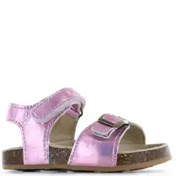 Wehkamp Shoesme leren sandalen roze aanbieding