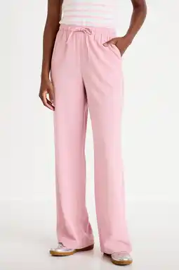Wehkamp Cache Cache highwaist broek lichtroze aanbieding