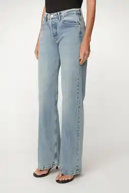 Wehkamp Lois Lindsay Palazzo wide leg jeans medium blue denim aanbieding