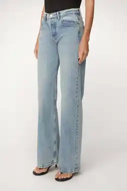 Wehkamp Lois Lindsay Palazzo wide leg jeans medium blue denim aanbieding