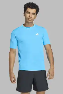 Wehkamp adidas Performance sportshirt lichtblauw aanbieding