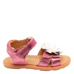 Wehkamp Bisgaard leren sandalen roze metallic aanbieding