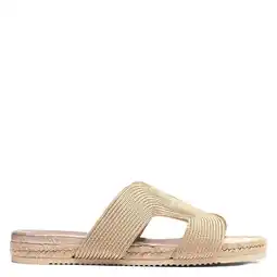 Wehkamp Unisa Abien_Sou slippers goud aanbieding