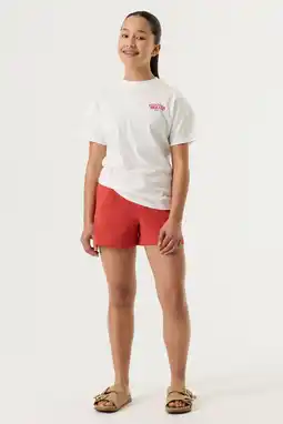 Wehkamp Garcia regular sweatshort rood aanbieding