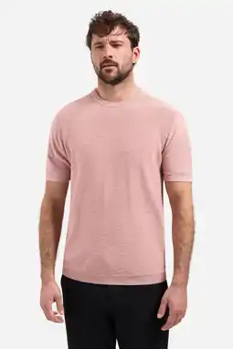 Wehkamp No Excess regular T-shirt fijn gebreid roze aanbieding