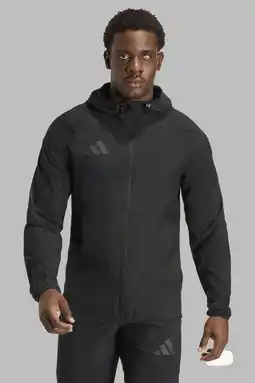Wehkamp adidas Performance Senior trainingsjack Tiro Travel zwart aanbieding