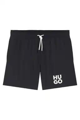 Wehkamp HUGO zwemshort Paolo zwart aanbieding