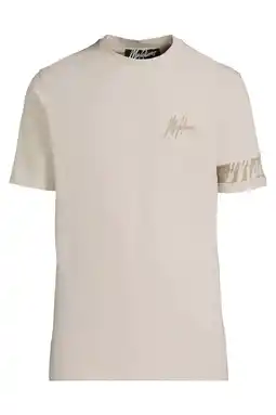 Wehkamp Malelions regular T-shirt beige aanbieding