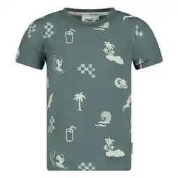 Wehkamp Sturdy T-shirt Lagoon Legends petrol aanbieding