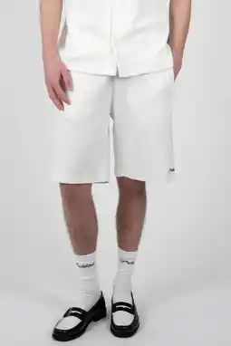 Wehkamp Prohibited Seaside Waffle Shorts regular casual short met textuur wit aanbieding