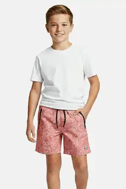 Wehkamp Cars zwemshort met all over print roze aanbieding
