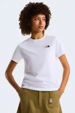Wehkamp The North Face T-shirt Evolution Simple Dome wit aanbieding