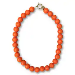 Wehkamp Bonnie Studios gold plated ketting Wilma oranje aanbieding