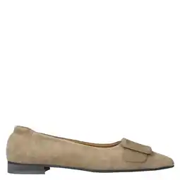 Wehkamp Babouche suède loafers beige aanbieding