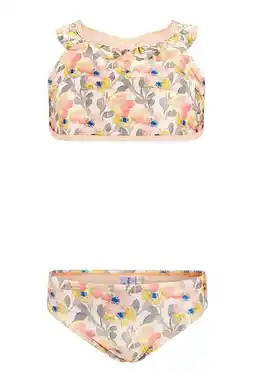 Wehkamp Koko Noko crop bikini met bloemen print oranje aanbieding
