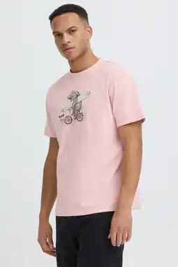 Wehkamp Blend T-shirt lichtroze aanbieding