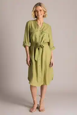 Wehkamp Yest blousejurk groen aanbieding