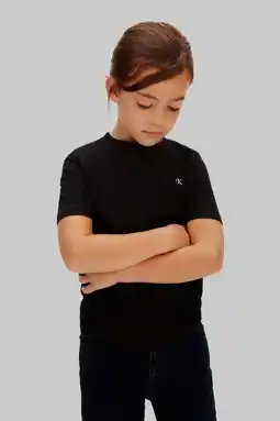 Wehkamp Calvin Klein T-shirt zwart aanbieding
