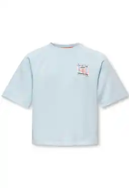 Wehkamp KIDS ONLY GIRL T-shirt lichtblauw aanbieding