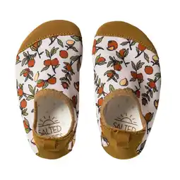 Wehkamp Salted Stories Pommegrenate waterschoenen wit/bruin/oranje aanbieding